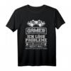 Gamer Shirt Herren & Damen – Lustiges Zocker Geschenk für Videospieler, E-Sports & LAN-Partys, Perfekt zum Geburtstag oder als Nerds & Geeks Geschenk