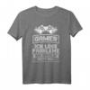 Gamer Shirt Herren & Damen – Lustiges Zocker Geschenk für Videospieler, E-Sports & LAN-Partys, Perfekt zum Geburtstag oder als Nerds & Geeks Geschenk