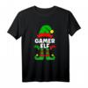 Gamer Elf Weihnachtsoutfit für Familie & Partnerlook - Lustiges Zocker Kostüm T-Shirt für Weihnachten, Weihnachten Pyjama & Geschenke