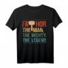Lustiges Papa T-Shirt mit Spruch – Vatertagsgeschenk 2021 für Väter, Väter als Superheld, Geburtstagsgeschenk für Papa