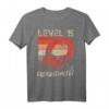 15. Geburtstag Jungen Video Gamer Level 15 Unlocked T-Shirt – Perfektes Geschenk für Teenager Gamer bei Party & LAN-Event