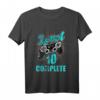 Kinder Level 10 Complete T-Shirt - Lustiges Gaming Geschenk zum 10. Geburtstag für Jungen und Mädchen, Gamer & Videospiel-Fans