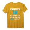 16. Geburtstag T-Shirt für Jungen und Mädchen - Witziges Geschenk zum 16. Geburtstag, Party-Accessoire & Geburtstagsidee