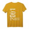23. Geburtstag T-Shirt für Mann und Frau - Persönliches Geschenk zum 23. Geburtstag 2001