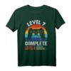 Lustiges Retro-Design zum 7. Hochzeitstag - Level 7 Gamer T-Shirt mit Videospiel-Controller & Vintage-Style als Geschenkidee