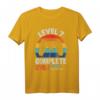 Lustiges Retro-Design zum 7. Hochzeitstag - Level 7 Gamer T-Shirt mit Videospiel-Controller & Vintage-Style als Geschenkidee