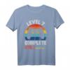 Lustiges Retro-Design zum 7. Hochzeitstag - Level 7 Gamer T-Shirt mit Videospiel-Controller & Vintage-Style als Geschenkidee