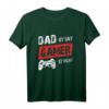 Dad by Day Gamer by Night - Papa Vatertagsgeschenk T-Shirt mit Botschaft für den besonderen Vater