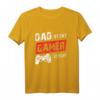 Dad by Day Gamer by Night - Papa Vatertagsgeschenk T-Shirt mit Botschaft für den besonderen Vater