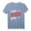 Dad by Day Gamer by Night - Papa Vatertagsgeschenk T-Shirt mit Botschaft für den besonderen Vater