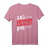 Dad by Day Gamer by Night - Papa Vatertagsgeschenk T-Shirt mit Botschaft für den besonderen Vater
