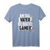 Herren Tag Vater Nacht Gamer T-Shirt - Lustiges Gaming Geschenk für Vatertag, Freunde und Familien, mit Spruch für Zocker