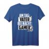 Herren Tag Vater Nacht Gamer T-Shirt - Lustiges Gaming Geschenk für Vatertag, Freunde und Familien, mit Spruch für Zocker