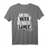 Herren Tag Vater Nacht Gamer T-Shirt - Lustiges Gaming Geschenk für Vatertag, Freunde und Familien, mit Spruch für Zocker