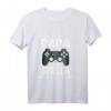 Lustiges Gamer Videospiele Geschenk für Papa - Vater Männer Langarmshirt mit Spruch 'Ich Habe Zwei Titel Papa Und Spieler Und Ich Rocke Sie Beide'