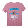 I leveled up to Dad - Witziges Papa werden Schwangerschaft T-Shirt mit 8bit Gaming Design, ideales Geschenk zur Babyankündigung