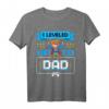 I leveled up to Dad - Witziges Papa werden Schwangerschaft T-Shirt mit 8bit Gaming Design, ideales Geschenk zur Babyankündigung