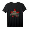 T-34 Sowjetischer Panzer WWII Rotes Stern T-Shirt – Vintage Militärdesign für Geschichts- und Militärfans, Veteranen & Modellbauer