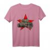 T-34 Sowjetischer Panzer WWII Rotes Stern T-Shirt – Vintage Militärdesign für Geschichts- und Militärfans, Veteranen & Modellbauer