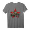 T-34 Sowjetischer Panzer WWII Rotes Stern T-Shirt – Vintage Militärdesign für Geschichts- und Militärfans, Veteranen & Modellbauer