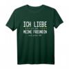 Ich liebe es wenn meine Freundin mich zocken läßt - Lustiges Gamer T-Shirt mit Retro Pixel Game Design, perfektes Geschenk für Zocker zu Weihnachten & Geburtstag