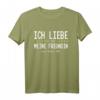 Ich liebe es wenn meine Freundin mich zocken läßt - Lustiges Gamer T-Shirt mit Retro Pixel Game Design, perfektes Geschenk für Zocker zu Weihnachten & Geburtstag