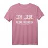 Ich liebe es wenn meine Freundin mich zocken läßt - Lustiges Gamer T-Shirt mit Retro Pixel Game Design, perfektes Geschenk für Zocker zu Weihnachten & Geburtstag