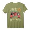 Level 10 Freigeschaltet Jahrgang 10. Geburtstag Video Gamer T-Shirt – Perfektes Geschenk für Kinder zum 10. Geburtstag