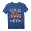 Level 10 Freigeschaltet Jahrgang 10. Geburtstag Video Gamer T-Shirt – Perfektes Geschenk für Kinder zum 10. Geburtstag