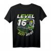 Level 16 Jahre Geburtstagsshirt für Jungen Gamer 2007 - Legendär seit 2007 Gaming Headset Geschenk für Teenager auf LAN-Party & Geburtstag