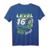 Level 16 Jahre Geburtstagsshirt für Jungen Gamer 2007 - Legendär seit 2007 Gaming Headset Geschenk für Teenager auf LAN-Party & Geburtstag