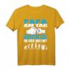 Herren Papa am Tag Gamer in der Nacht T-Shirt – Perfektes Geschenk für Zocker Dad & Vatertag