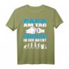 Herren Papa am Tag Gamer in der Nacht T-Shirt – Perfektes Geschenk für Zocker Dad & Vatertag