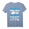 Herren Papa am Tag Gamer in der Nacht T-Shirt – Perfektes Geschenk für Zocker Dad & Vatertag