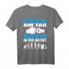 Herren Papa am Tag Gamer in der Nacht T-Shirt – Perfektes Geschenk für Zocker Dad & Vatertag