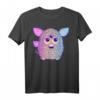 HapDog Retro Neon Gradient Big Cute Portrait T-Shirt – Lustiges, offiziell lizenziertes Hasbro Design für Kinder und Erwachsene