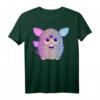 HapDog Retro Neon Gradient Big Cute Portrait T-Shirt – Lustiges, offiziell lizenziertes Hasbro Design für Kinder und Erwachsene