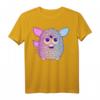 HapDog Retro Neon Gradient Big Cute Portrait T-Shirt – Lustiges, offiziell lizenziertes Hasbro Design für Kinder und Erwachsene