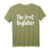 The Dogfather Hunde-T-Shirt - Lustiges Vater's Day Geschenk für Hundeliebhaber, Gassigänger, Trainer & Hundebesitzer