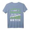 Zocken Gaming - Du kannst mich nicht erschrecken Vater Gamer T-Shirt – Lustiges Geschenk für Gaming-Väter und Zocker mit Spruch