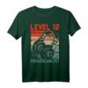12. Geburtstag Jungen Video Gamer Level 12 Unlocked T-Shirt – Perfekt für Gaming-Party, LAN-Party & Geburtstagsgeschenke
