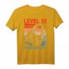 12. Geburtstag Jungen Video Gamer Level 12 Unlocked T-Shirt – Perfekt für Gaming-Party, LAN-Party & Geburtstagsgeschenke