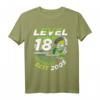 Level 18 Jahre Geburtstagsshirt für Jungen Gamer 2005 - Originelles Gaming Geschenk zum 18. Geburtstag für Zocker und Videospiel-Fans
