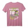 Level 18 Jahre Geburtstagsshirt für Jungen Gamer 2005 - Originelles Gaming Geschenk zum 18. Geburtstag für Zocker und Videospiel-Fans