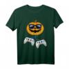 Halloween Kürbis Jack O Lantern Verpixeltes 90s Gamer T-Shirt – Lustiges Retro-Gaming Design für Jungen, Männer, Teenager & Freunde