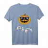 Halloween Kürbis Jack O Lantern Verpixeltes 90s Gamer T-Shirt – Lustiges Retro-Gaming Design für Jungen, Männer, Teenager & Freunde