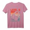 Kinder 6. Geburtstag Jungen Video Gamer Level 6 Freigeschaltet T-Shirt - Perfektes Geschenk für Gaming-begeisterte Kids zum Geburtstag
