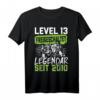 Level 13 Jahre Geburtstagsshirt für Jungen Gamer - Legendär seit 2010 Gaming Controller Motiv, perfektes Geschenk für Teenager Zocker zum 13. Geburtstag