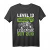 Level 13 Jahre Geburtstagsshirt für Jungen Gamer - Legendär seit 2010 Gaming Controller Motiv, perfektes Geschenk für Teenager Zocker zum 13. Geburtstag