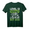 Level 13 Jahre Geburtstagsshirt für Jungen Gamer - Legendär seit 2010 Gaming Controller Motiv, perfektes Geschenk für Teenager Zocker zum 13. Geburtstag
